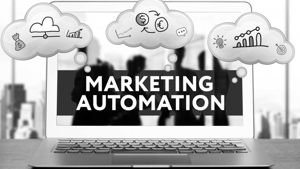 "Marketing Automation" écrit sur un écran de PC