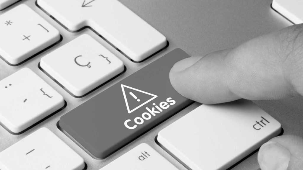 Touche de clavier où il y est marqué "cookies"